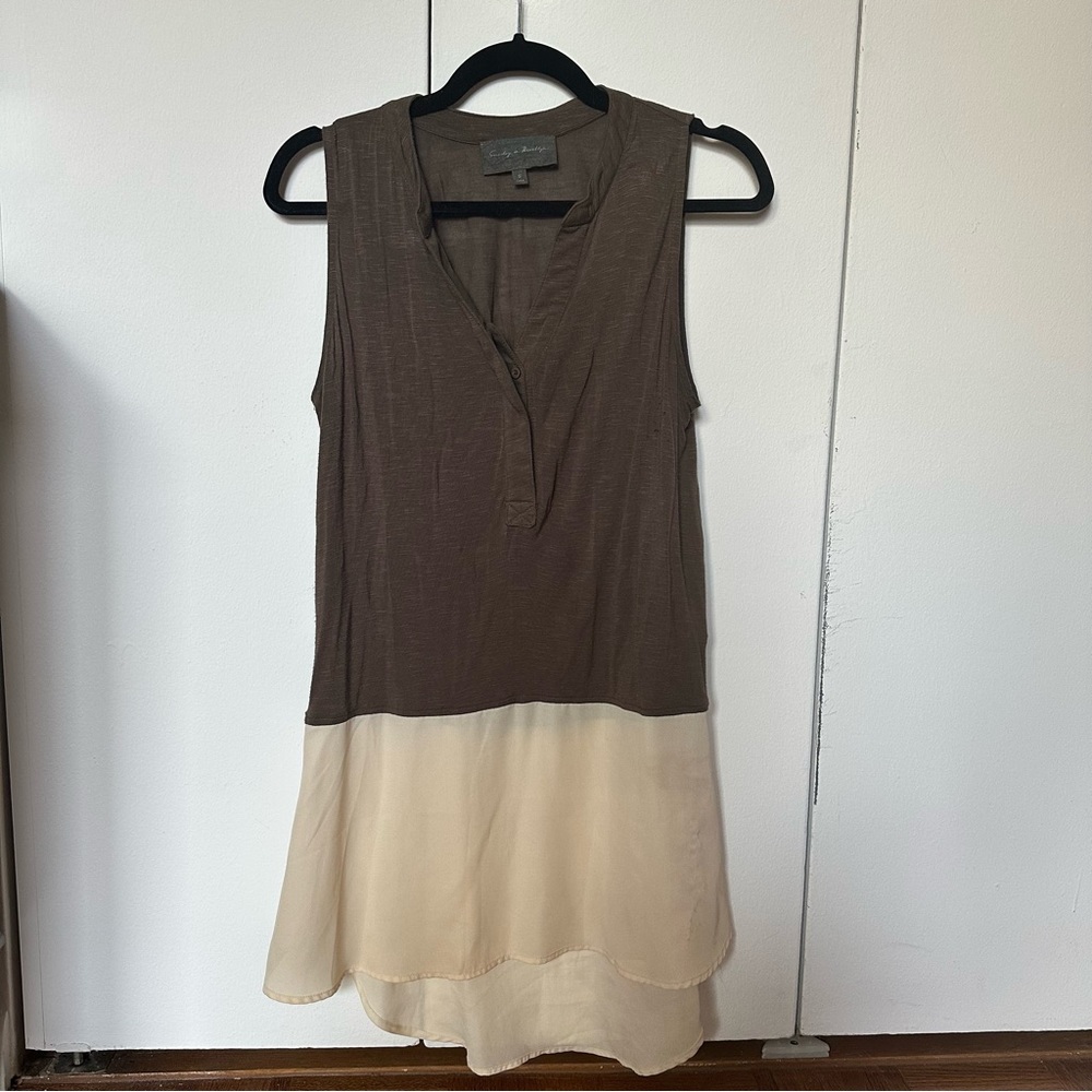 Sundays in Brooklyn | two tone tank top | Small